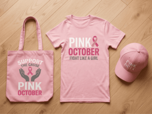Personalización Profesional para su Marca en este Octubre Rosa