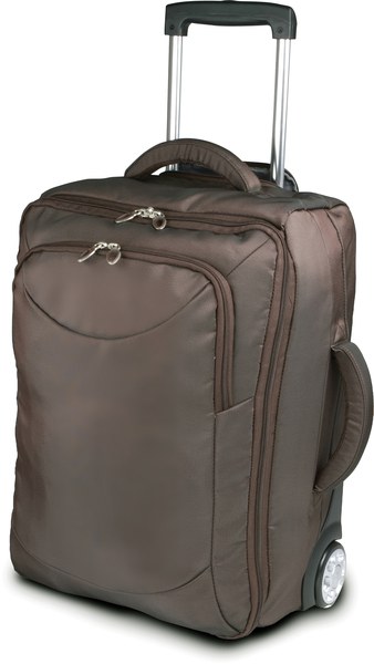 Kimood KI0801 - Shine Polyester Cabin Trolley Suitcase with SBS Zip
