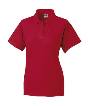 Russell Europe R-539F-0 - Ladies Polo Poly-Cotton Blend