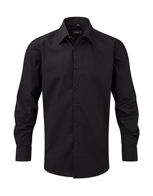 Russell Europe R-924M-0 - Camisa Popelina manga larga hombre