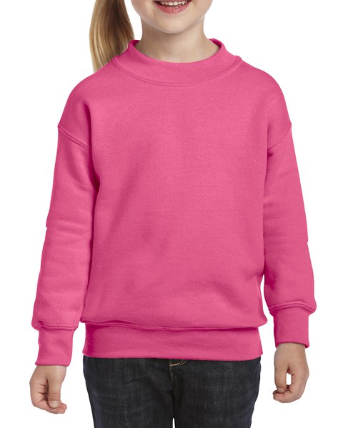 Gildan 18000B - Premium Blend Youth Crew Neck Sweatshirt