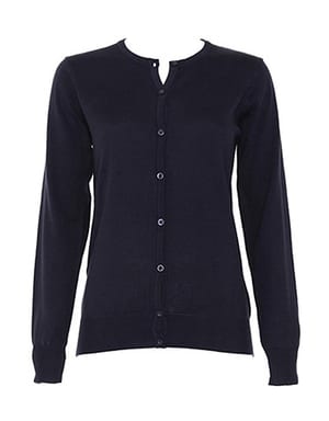 Kustom Kit KK355 - Women's Arundel crew neck cardigan long sleeve