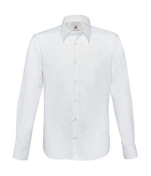B&C London - Longsleeve Stretch Shirt - SM580