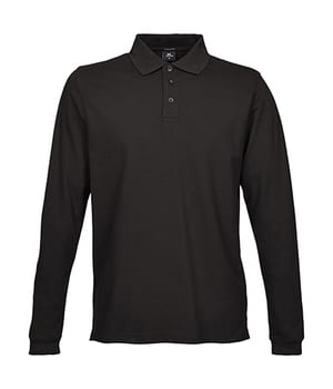 Tee Jays 1406 - Polo de manga larga Luxury hombre