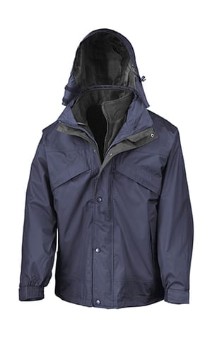Result R068X - 3-in-1 Jacket with Fleece