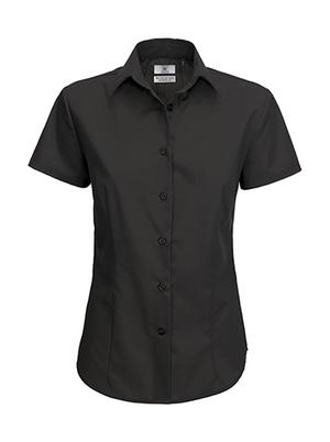 B&C SWP64 - Ladies' Smart Short Sleeve Poplin Shirt