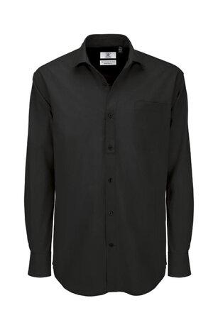 B&C Heritage LSL Men - Men`s Heritage LS Poplin Shirt - SMP41