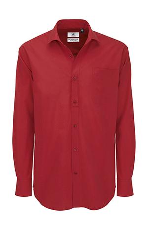 B&C Heritage LSL Men - Men`s Heritage LS Poplin Shirt - SMP41