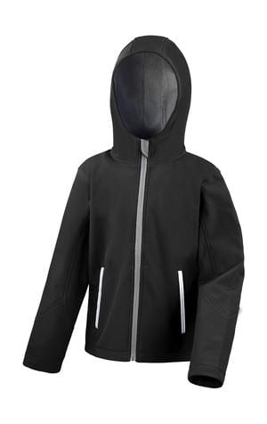 Result R224J/Y - Kids TX Performance Hooded Softshell Jacket