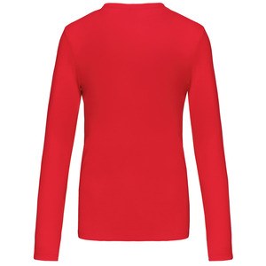 Kariban K382 - LADIES' LONG SLEEVE V-NECK T-SHIRT