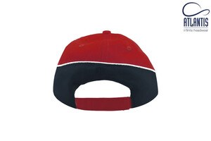 Atlantis AT088 - Gorra de 6 paneles en contraste