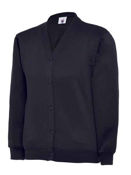 Radsow by Uneek UC207 - Ultra Soft Kids' Five Button Cardigan with Pockets