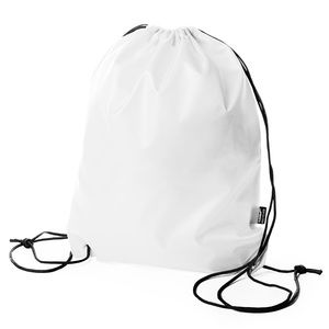 RPET LARUS Drawstring backpack made from soft RPET material with reinforced corners - EgotierPro BO7550