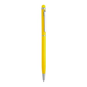 BAUME Aluminium pen with twist mechanism and matching colour touch pointer - EgotierPro HW8005