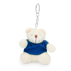 SITO Teddy bear keyring with colour t-shirt in soft polyester - EgotierPro KO4079
