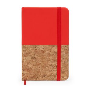 IRIS A6 notepad with hard half cork half leatherette covers - EgotierPro NB8071