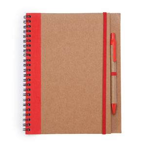 ALANI Spiral ring notebook with recycled cardboard hardcovers - EgotierPro NB8073