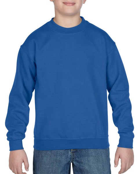 Gildan 18000B - Premium Blend Youth Crew Neck Sweatshirt