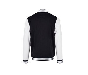 Build Your Brand BYB004 - Vintage Inspired Unisex Baseball Jacket BYB004