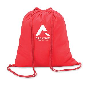 COLORED Eco-Friendly Cotton Drawstring Bag 100gr/m² 37x41CM - GiftRetail MO8484