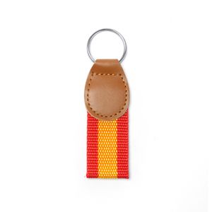 Stamina KO4080 - FLAG Llavero de poliéster con diseño de bandera y refuerzo de PU