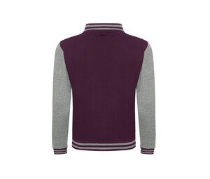 AWDIS JUST HOODS JH043J - Suéter de béisbol niños