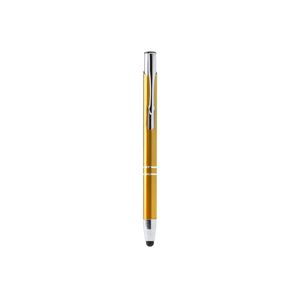 KRUGER Ball pen with aluminium body and push button in anodized finish - EgotierPro BL8090