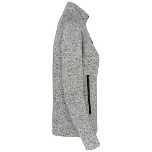 Kariban K9107 - Chaqueta jaspeada con cremallera mujer