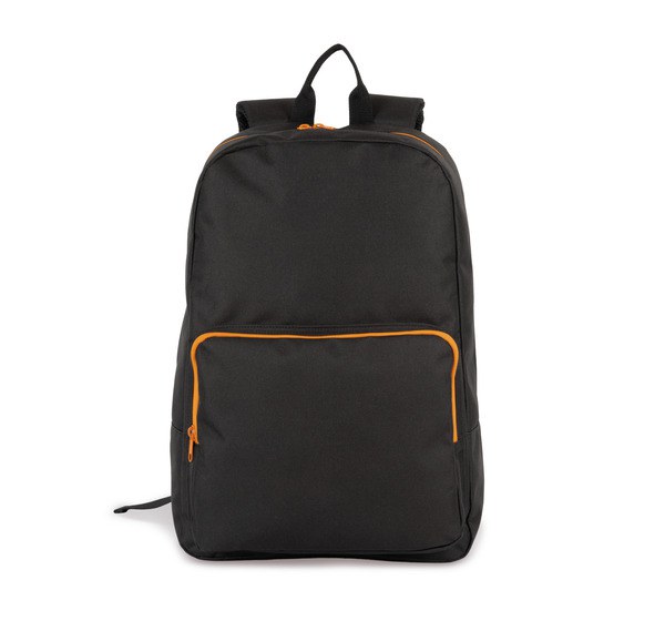 Kimood KI0181 - Backpack with contrasting zip fastenings