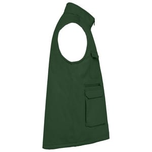 WK. Designed To Work WK607 - Unisex padded multi-pocket polycotton vest