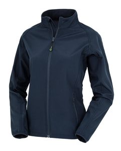 Result R901F - CHAQUETA SOFTSHELL MATERIAL RECICLADO MUJER