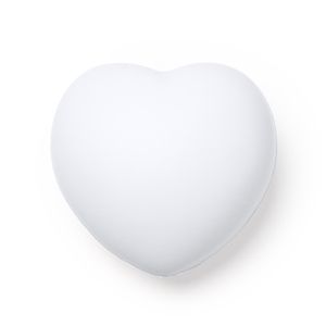 Stamina SB1229 - BIKU Heart-shaped stress ball in solid colour PU