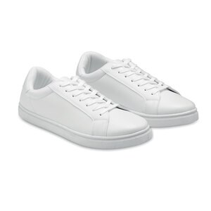 BLANCOS Zapatillas en PU 44 - GiftRetail MO2044