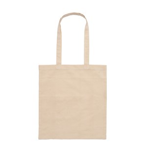 ORCUS Bolsa de la compra realizada en poliéster reciclado RPET con tacto algodón 150 g/m² - EgotierPro BO1349