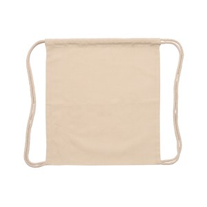 CANEA Mochila de cuerdas realizada en poliéster reciclado RPET con tacto algodón de 150 g/m² - EgotierPro MO1351