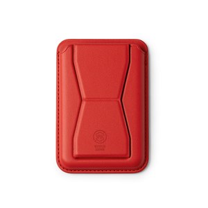 SEKUN Tarjetero con soporte plegable realizado en PU reciclado - EgotierPro SO1384