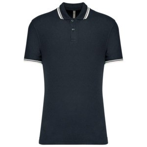 Kariban K272 - Men's 2 striped short sleeved poloshirt