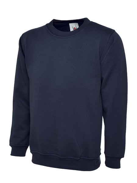 Radsow by Uneek UC211 - Women's Ultra Soft Charcoal Crew Neck Sweatshirt
