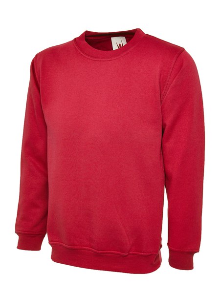 Radsow by Uneek UC211 - Women's Ultra Soft Charcoal Crew Neck Sweatshirt