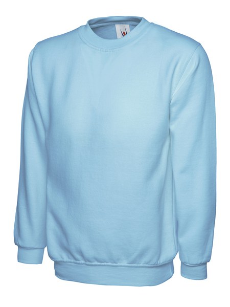 Radsow by Uneek UC211 - Women's Ultra Soft Charcoal Crew Neck Sweatshirt