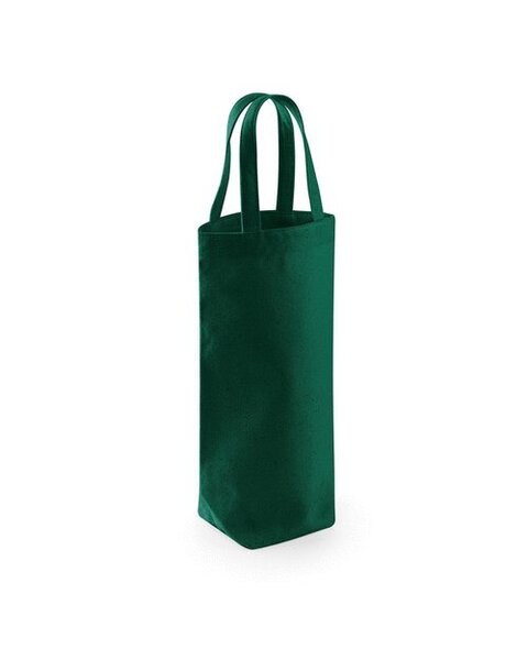 Westford mill W620 - Eco-Friendly Fairtrade Cotton Wine Bottle Carrier