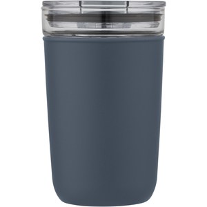 Bello 420 ml glass tumbler with recycled plastic outer wall - EgotierPro 100675