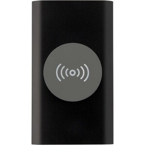 Juice 4000 mAh Type-C recycled aluminium wireless power bank - EgotierPro 124384