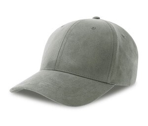 ATLANTIS HEADWEAR AT287 - Mid visor faux suede 6-panel cap