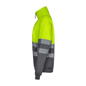 Velilla 36101 - Sudadera bicolor (300g/m²) en tejido polar de poliéster (100%)