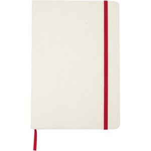 Bass A5 recycled hard cover notebook with lined pages - EgotierPro 107365