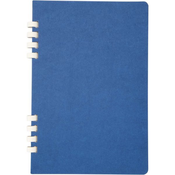 Cuaderno A5 tapa dura con espiral de material reciclado RCS "Fil" - EgotierPro 107046