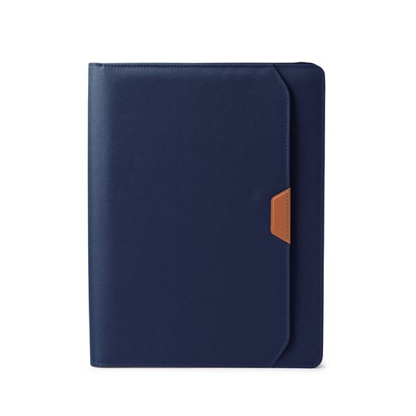 Stamina FO1820 - VELIZ Carpeta A4 multiusos de RPET 600D y PU Leather con cierre de cremallera