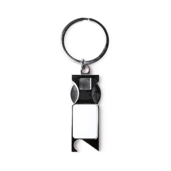 Stamina KO2022 - LIBOK Metal keychain with removable coin for cart