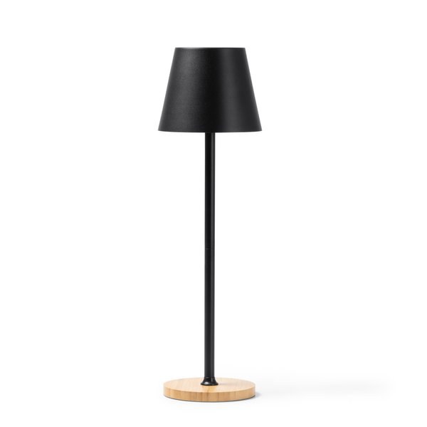 Stamina LP1745 - BARROW Lamp with metal body and bamboo base